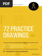 2D and 3D Drawing Practice Exercises | PDF