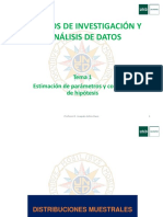 Tema 1 DISEÑOS DE INVESTIGACIÓN Y ANÁLISIS DE DATOS
