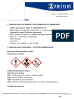 Hoja seguridad adhesivo estructural Z POX 32