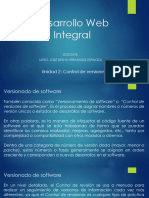 Desarrollo Web Integral: Docente: Mtro. José Denys Hernández Espinoza
