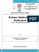 Biologie Generale Et Moleculaire Egcim