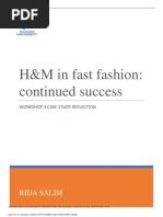 H&M Mission, Vision, and Values Overview | PDF | Fashion | Target Audience