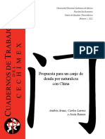 Propuesta de canje de deuda por conservación entre Ecuador y China