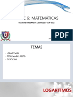 18-02-2022 Cup Matematicas - Clase 6