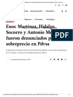 Enoc Martínez, Hidalgo Socorro y Antonio Moschella Fueron Denunciados Por Sobreprecio en Pdvsa - Primicias 24