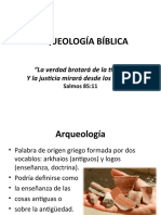 Arqueología Bíblica