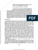 1991 - Zhao - T-Joints in Rectangular Hollow Sections To Combined Actions