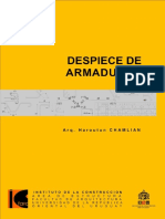 Despiece de Armaduras 2014