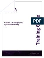 TM-1810 AVEVA™ E3D Design (2.1) Pipework Modelling Rev 5.0