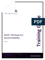 TM-1812 AVEVA™ E3D Design (2.1) Structural Modelling Rev 4.0