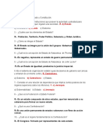 Cuestionarios Teoria de La Constitucion y Del Edo.