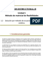 Método Matricial de Flexibilidades Unidad I Parte Ii