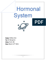 The Hormonal System