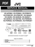 JVC KD-PDR80 Manual de Servicio