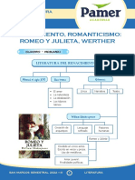 LITERATURA - S8 - Renacimiento Romanticismo