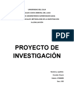 Proyecto de Investifacion