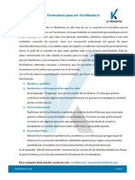 Formulario para Ser Facilitador 2021 - v1