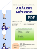 1º Eso, Lengua Castellana y Literatura Analisis Metrico