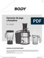 Extractor de Jugo Con Licuadorape jl6003 - M