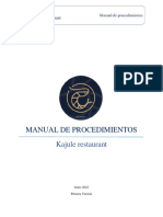 Manual de Procedimientos Kajule