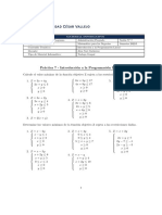 Práctica 7 - Ejercicios y Problemas de PL