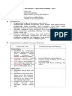 Contoh Model RPP Penjasorkes SMP Revisi Final