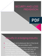 Security and Loss Prevention