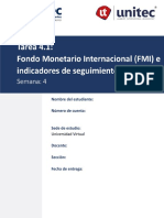 Tarea 4.1 Fondo Monetario Internacional (FMI) e Indicadores de Seguimiento