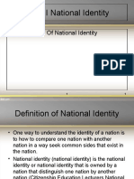 National Identity Factors