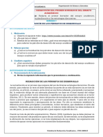 Guía de redacción académica: párrafos de desarrollo