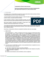 23 03 23 Edital Chamamento Publico Cemig Setenta Anos