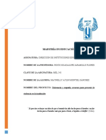 Tolerancia y Empatía, Recursos para Previnir La Violencia en La Institución