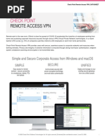 Endpoint Security Remote Access VPN Datasheet