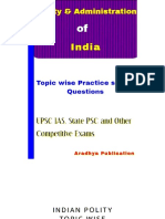 Indian Polity TopicWise Questions @pdf4exams