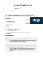 16) Frecuencia Respiratoria