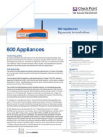 600 Appliance Datasheet