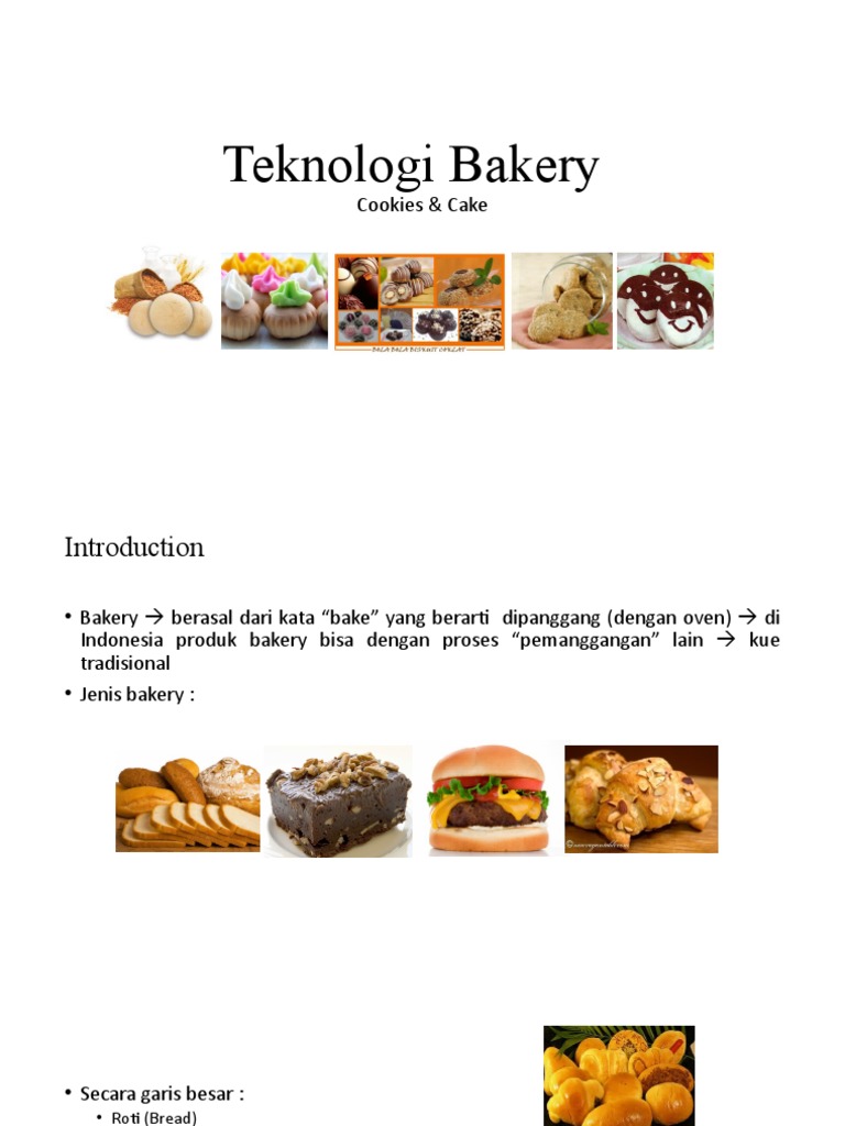 Cookies & Cake TechnologyUpload PDF