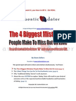 4 Biggest Mistakes WWW - Authenticdaterdotcom