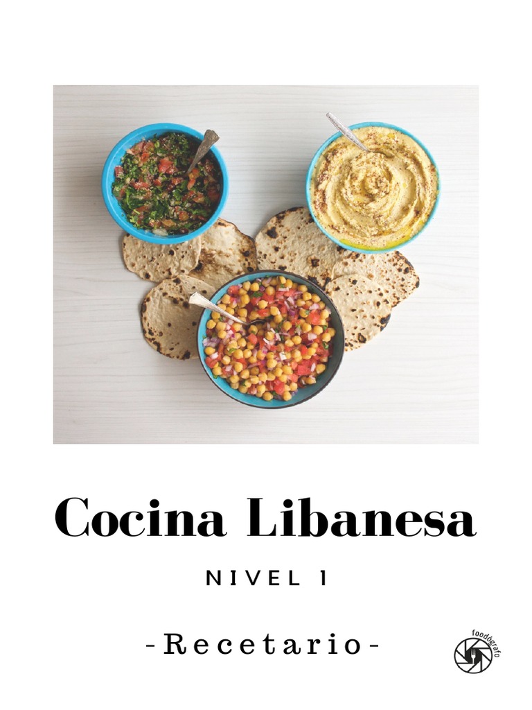 Recetas Auténticas de Cocina Libanesa | PDF | Panes | Garbanzo