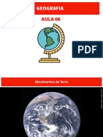 AULA 06 - Os Movimentos Da Terra