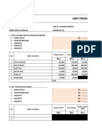 Contoh Pengisian Proyeksi Keuangan