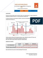 Dirección Estudios Vulnerabilidades Emergencias alerta dorsal centro país