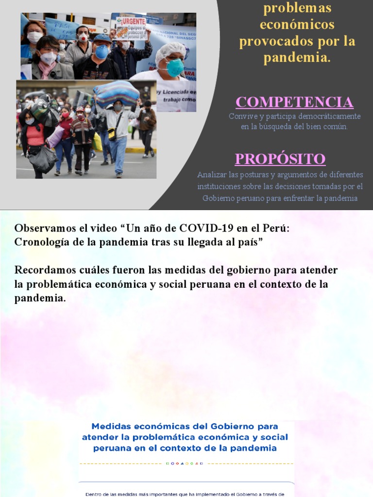 Deliberamos Sobre Las Medidas Del Gobierno para Afrontar Los Problemas ...