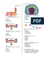 Soal Ulangan Harian Sistem Reproduksi Manusia I