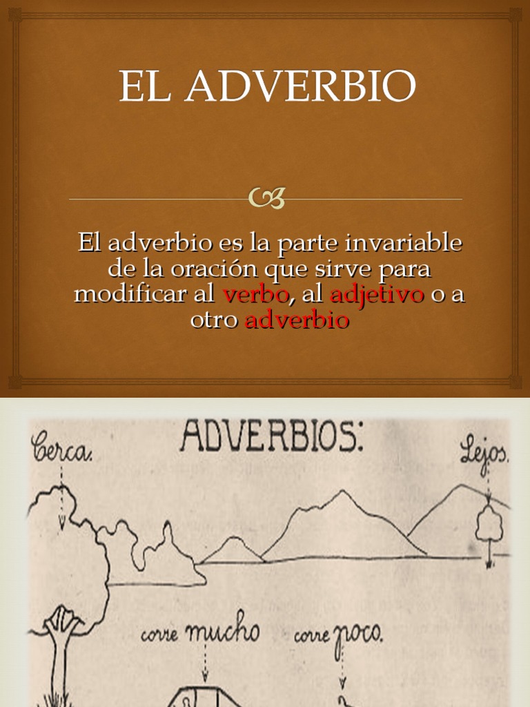 Guía de Uso de Adverbios y Adjetivos | PDF | Adverbio | Tipología ...