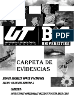 Carpeta de Evidencias