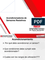 Acondicionadores de Sensores Resistivos