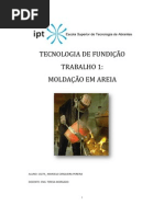 Tecnologia de Fundição Relatório Trabalho 1