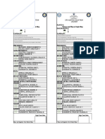 Sample Ballot