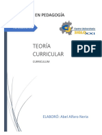 Teoria Curricular